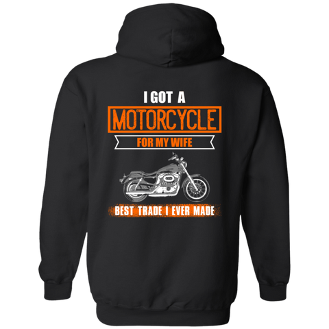 Image of Motorcycle For My Wife Hoodie