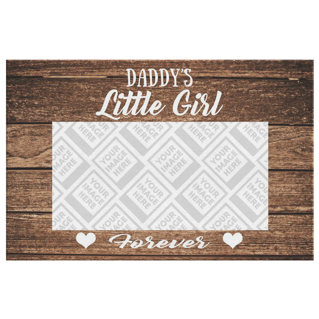 Daddy's Little Girl Personalized Wall Art