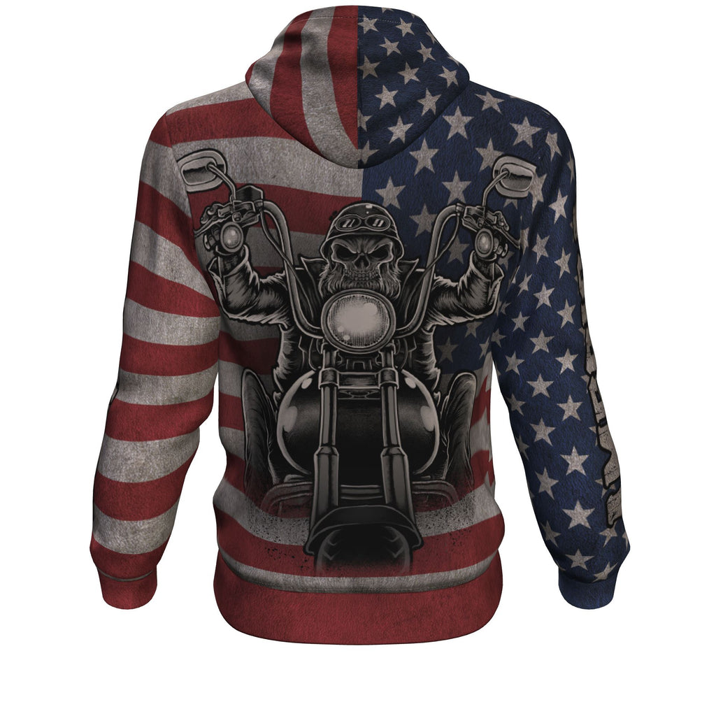 Merica Motorcycle Hoodie