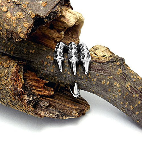 Image of Stainless Steel Dragon Claw Ring