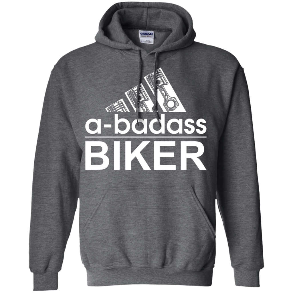 Badass Biker Pullover Hoodie