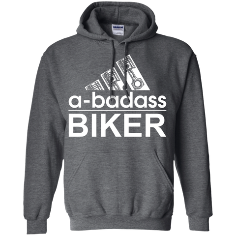 Image of Badass Biker Pullover Hoodie