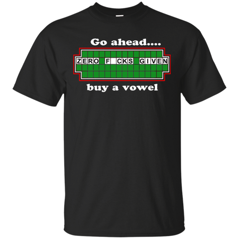 Image of Buy A Vowel - Zero F Given