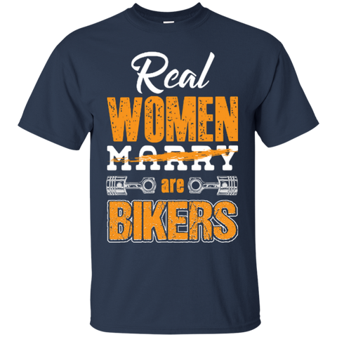 Image of Real Women Are Bikers T-Shirt