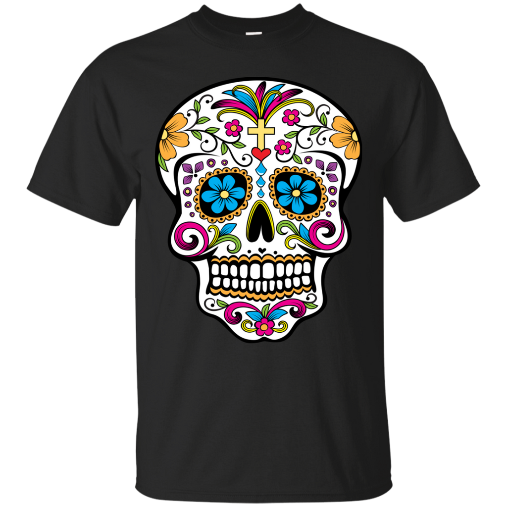 Cross Sugar Skull Shirt