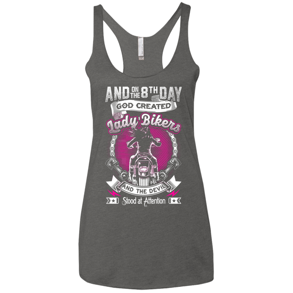 Ladies' 8th Day Fine Strap Racerback Tank