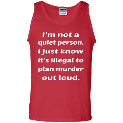 Image of Not A Quiet Person Tank Top