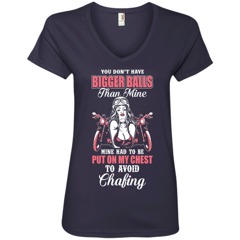 Image of Bigger Balls V-Neck Tee