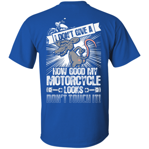 Image of Don't Touch My Motorcycle Shirt