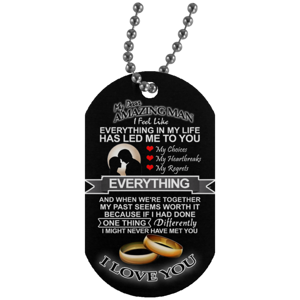 My Dear Amazing Man Necklace