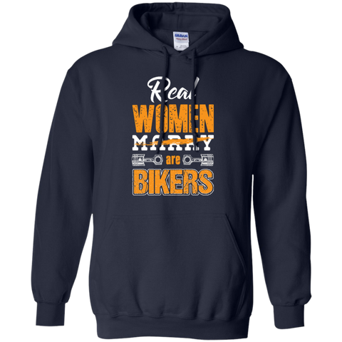 Image of Real Women Are Bikers Hoodie