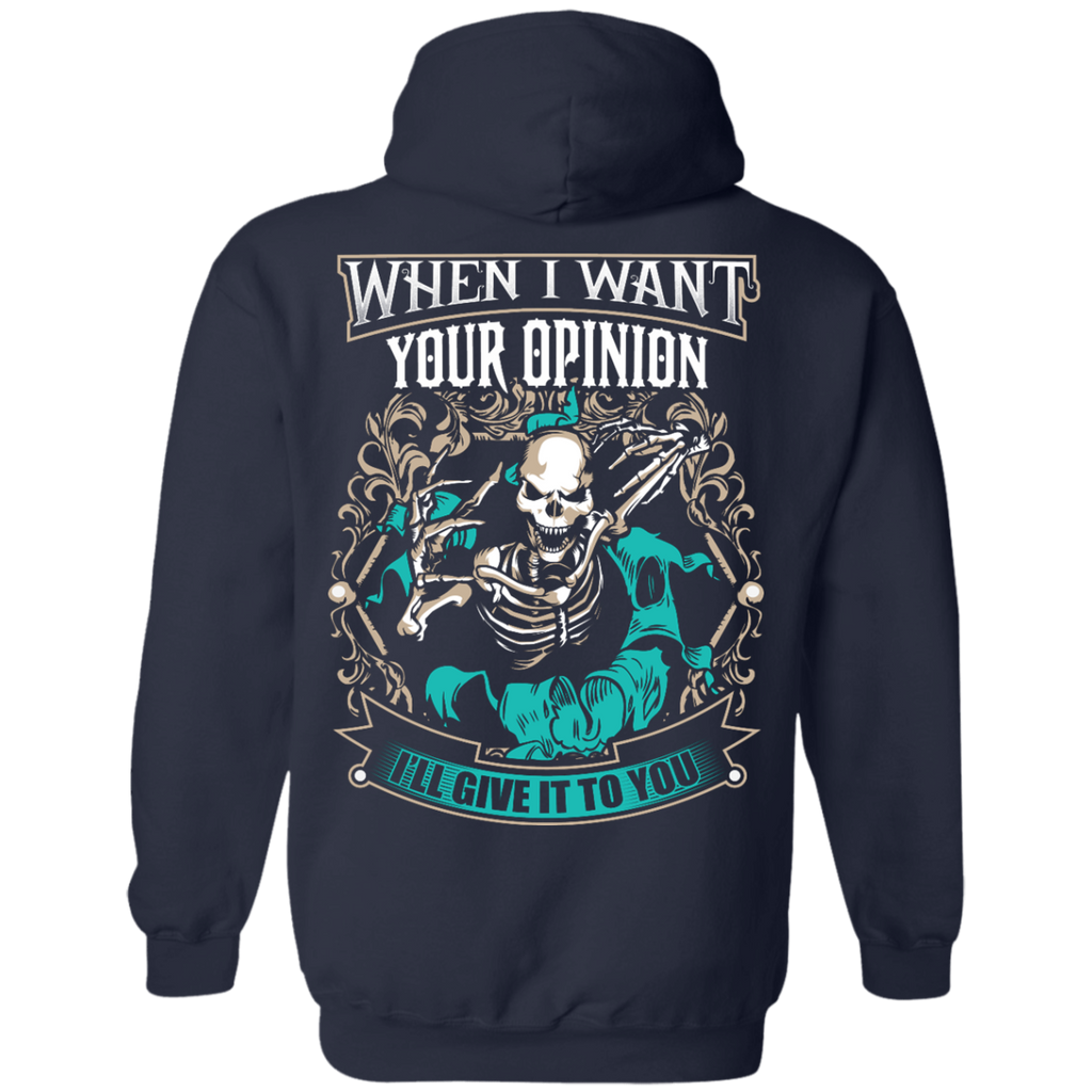 Want Your Opinion Hoodie
