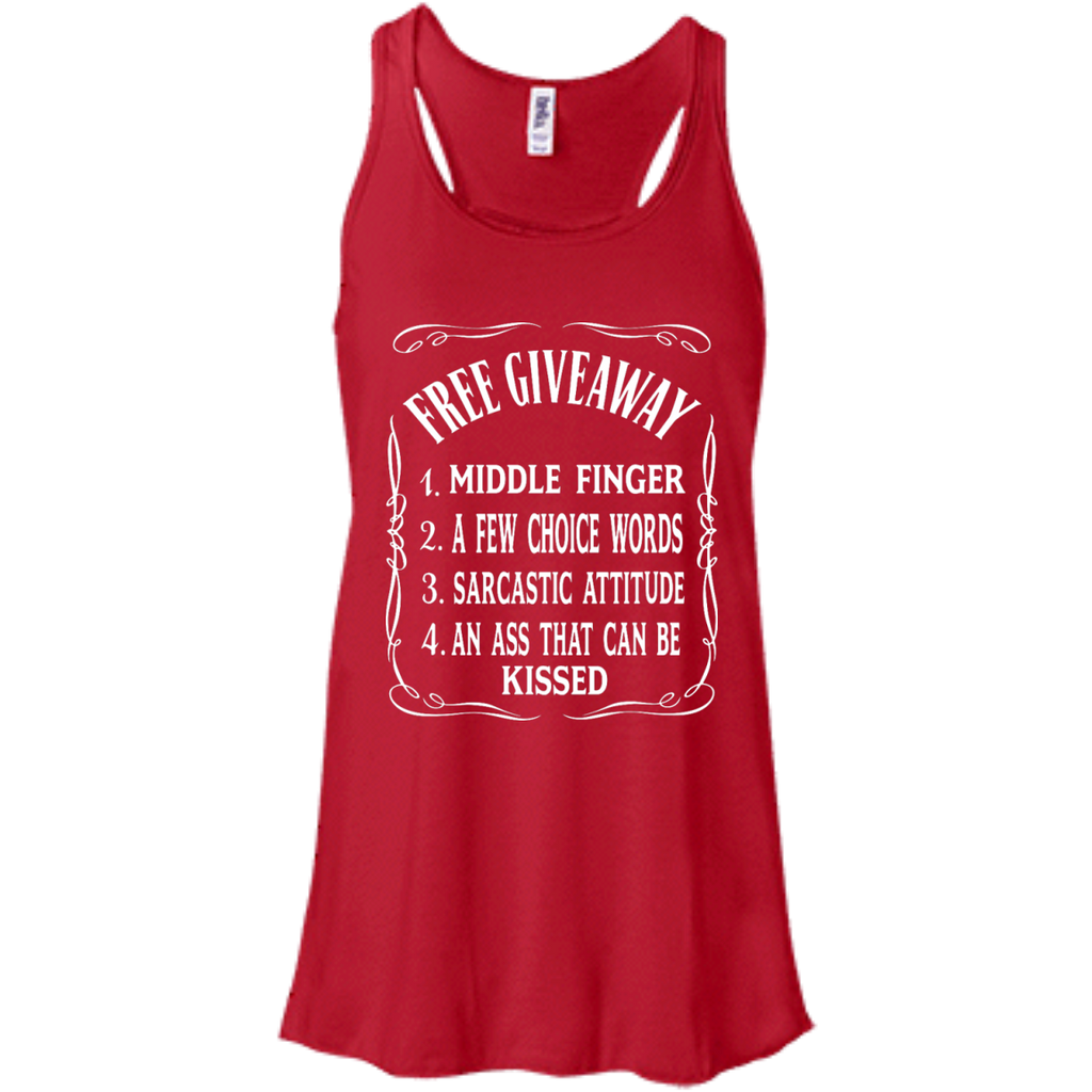 Free Giveaway Flowy Racerback Tank