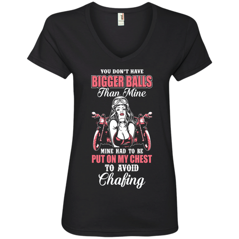 Image of Bigger Balls V-Neck Tee