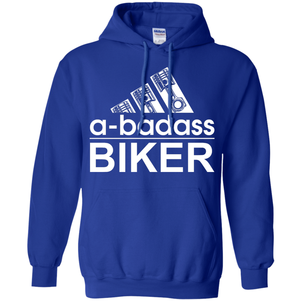 Badass Biker Pullover Hoodie