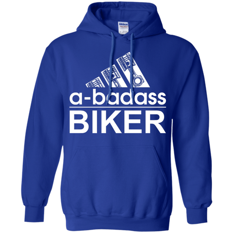 Image of Badass Biker Pullover Hoodie