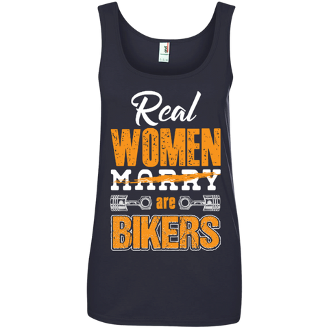 Image of Ladies' Real Women Are Bikers Tank Top