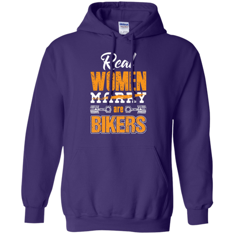 Image of Real Women Are Bikers Hoodie