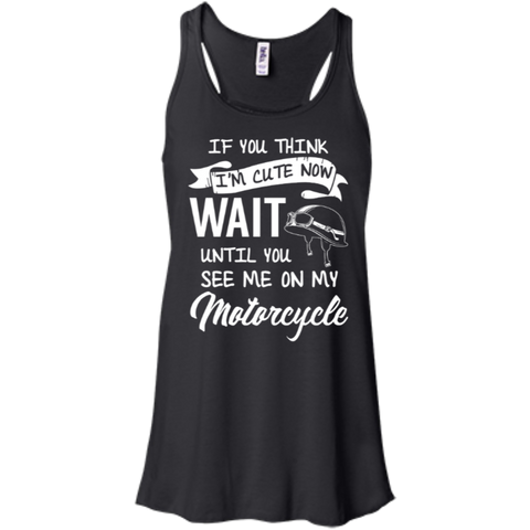 Image of See Me On My Motorcycle Flowy Tank