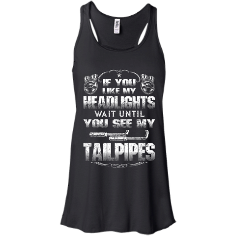 Image of My Headlights Flowy Racerback Tank