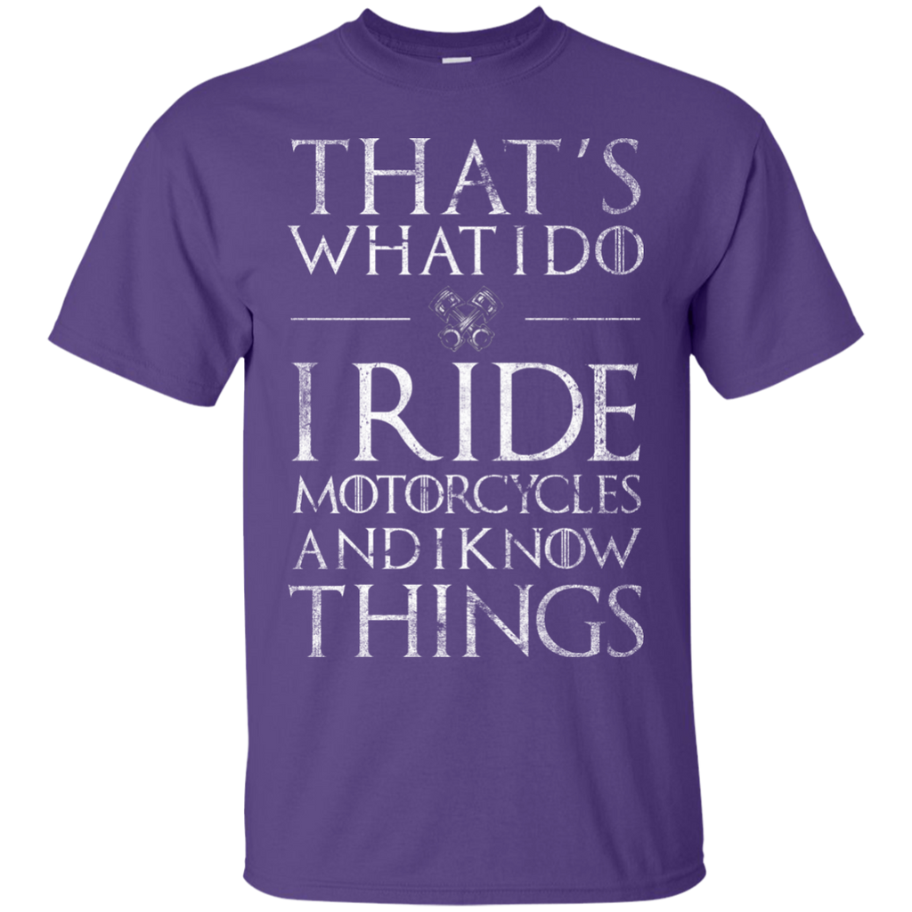 Ride and Know Things T-Shirt