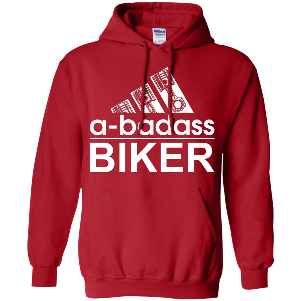 Badass Biker Pullover Hoodie