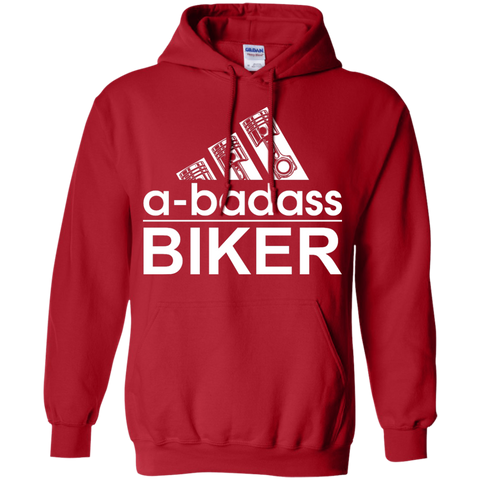 Image of Badass Biker Pullover Hoodie