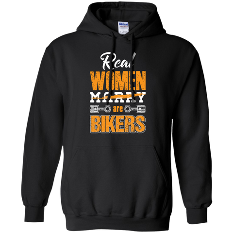 Image of Real Women Are Bikers Hoodie
