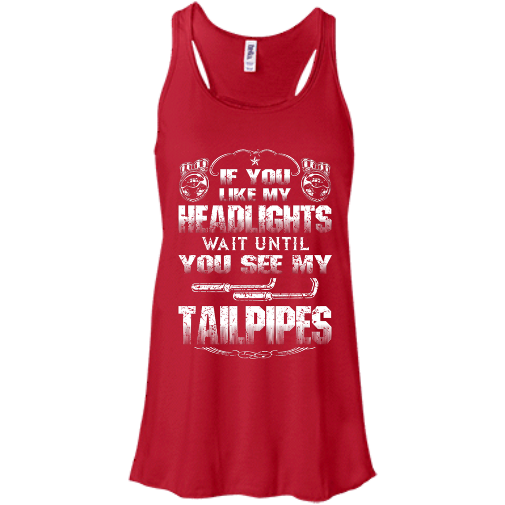 My Headlights Flowy Racerback Tank