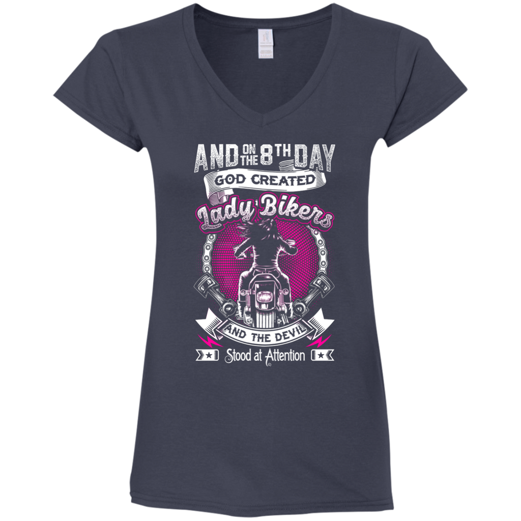 Ladies' 8th Day V-Neck Shirt