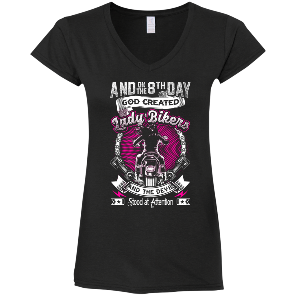 Ladies' 8th Day V-Neck Shirt