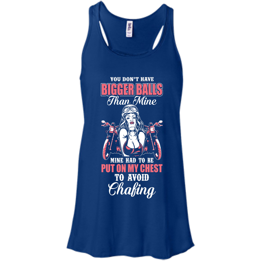Bigger Balls Flowy Racerback Tank