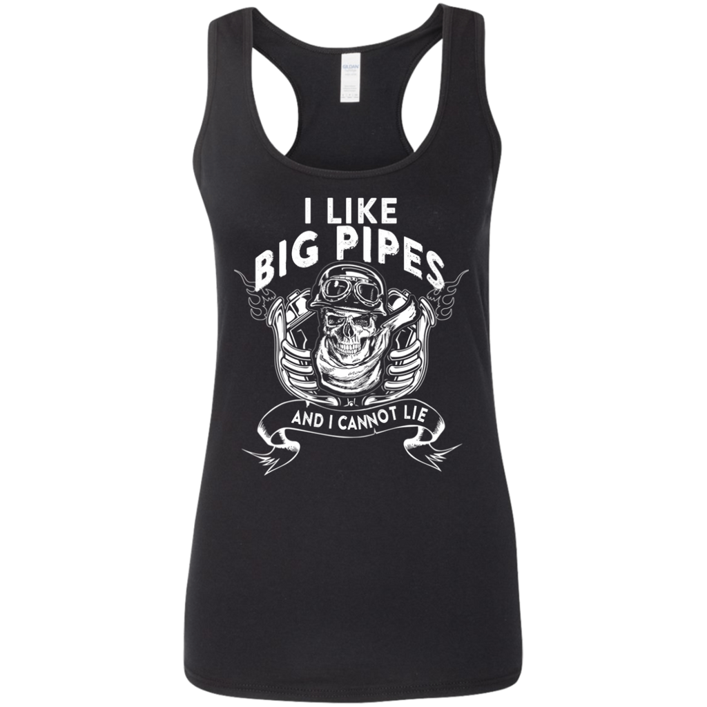 Ladies' I Like Big Pipes Softstyle Racerback Tank