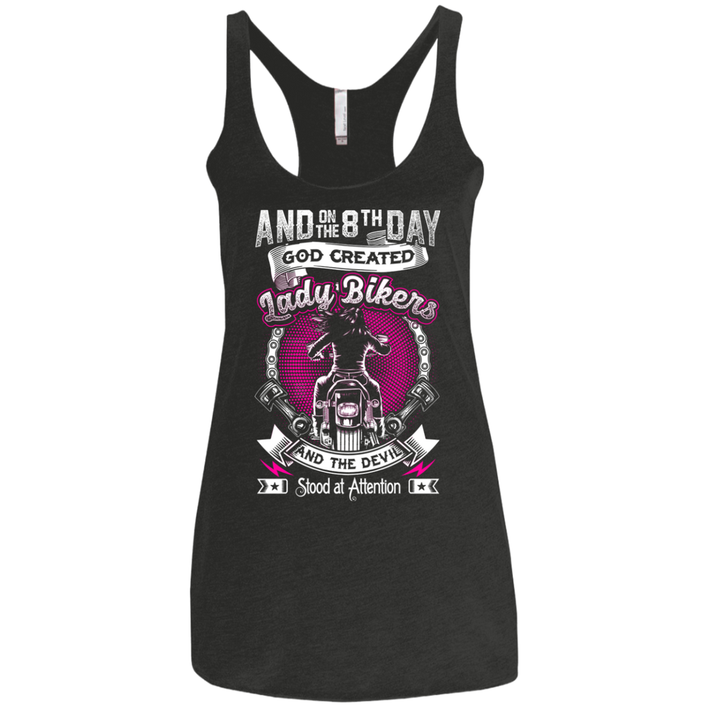 Ladies' 8th Day Fine Strap Racerback Tank