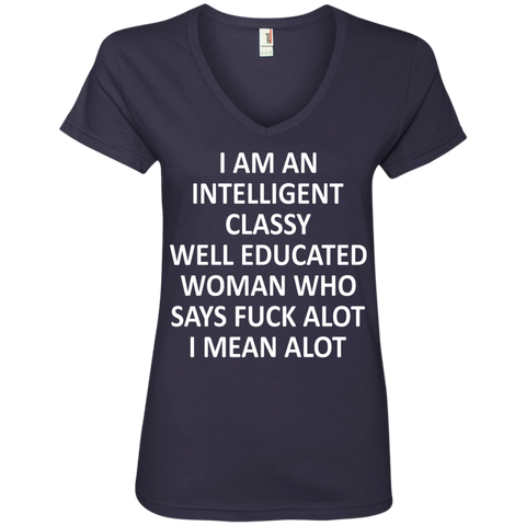 Image of Intelligent Woman V-Neck