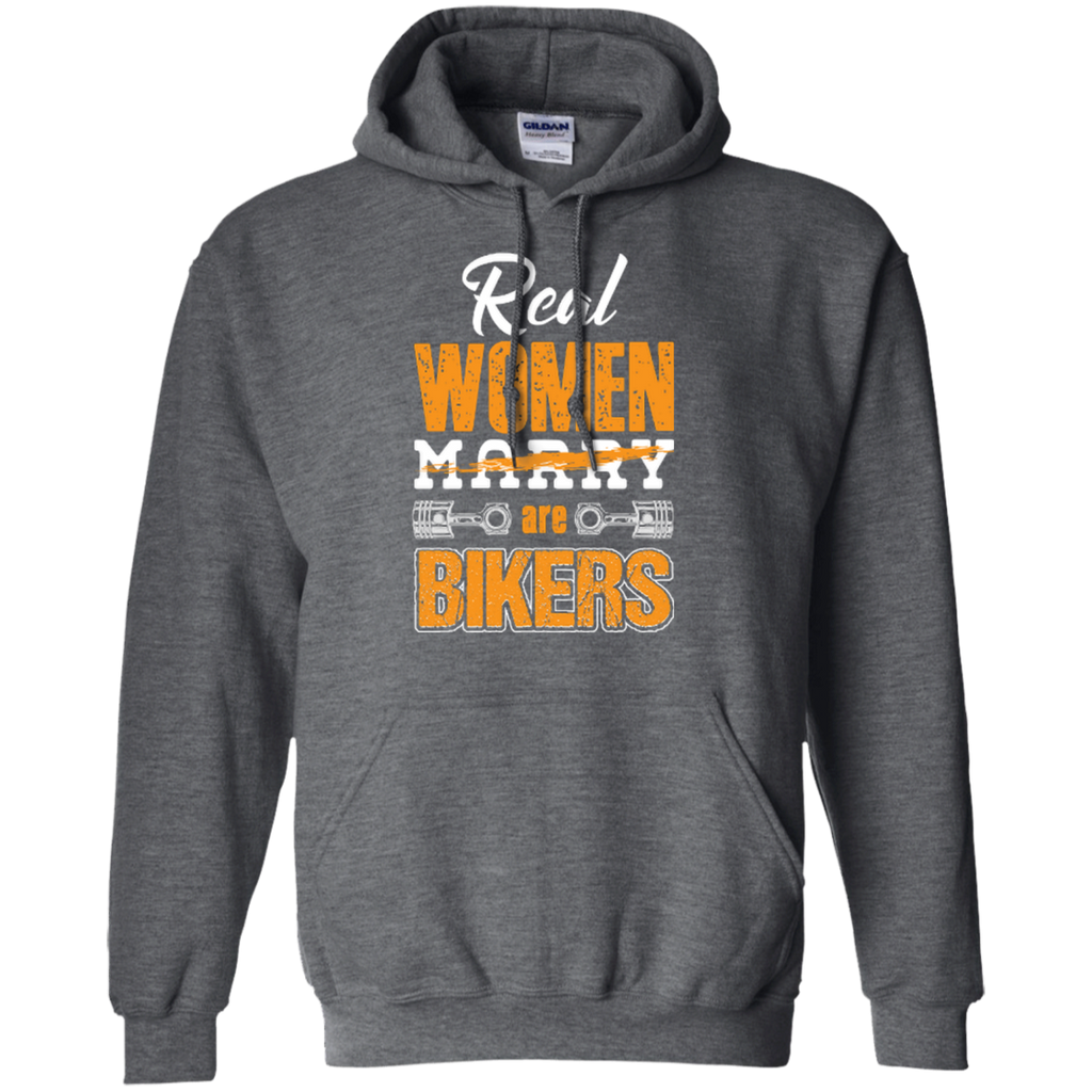 Real Women Are Bikers Hoodie