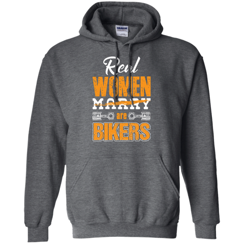 Image of Real Women Are Bikers Hoodie