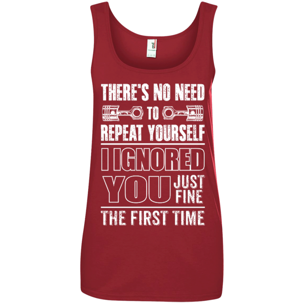 Ladies' Ignored You Fine Tank Top