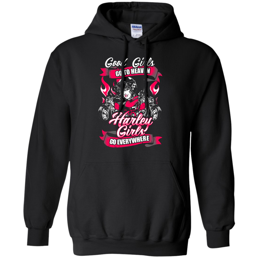 Harley Girls Go Everywhere Hoodie