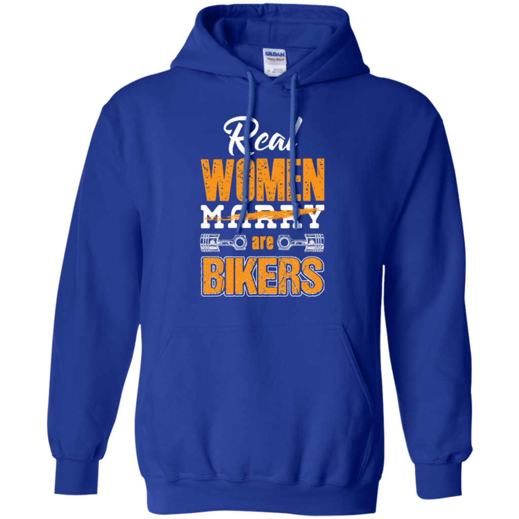 Real Women Are Bikers Hoodie