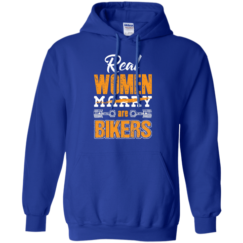 Image of Real Women Are Bikers Hoodie