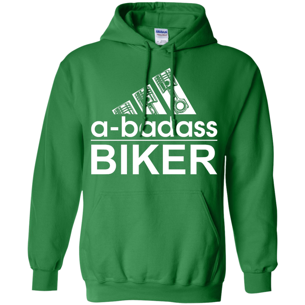 Badass Biker Pullover Hoodie