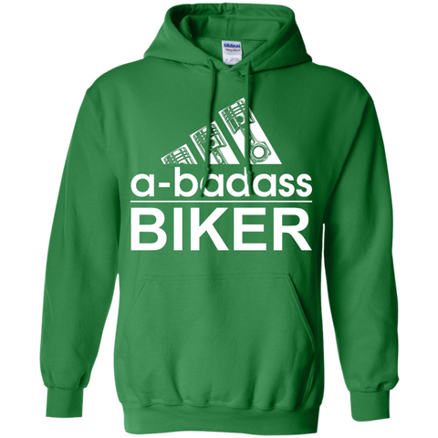 Image of Badass Biker Pullover Hoodie