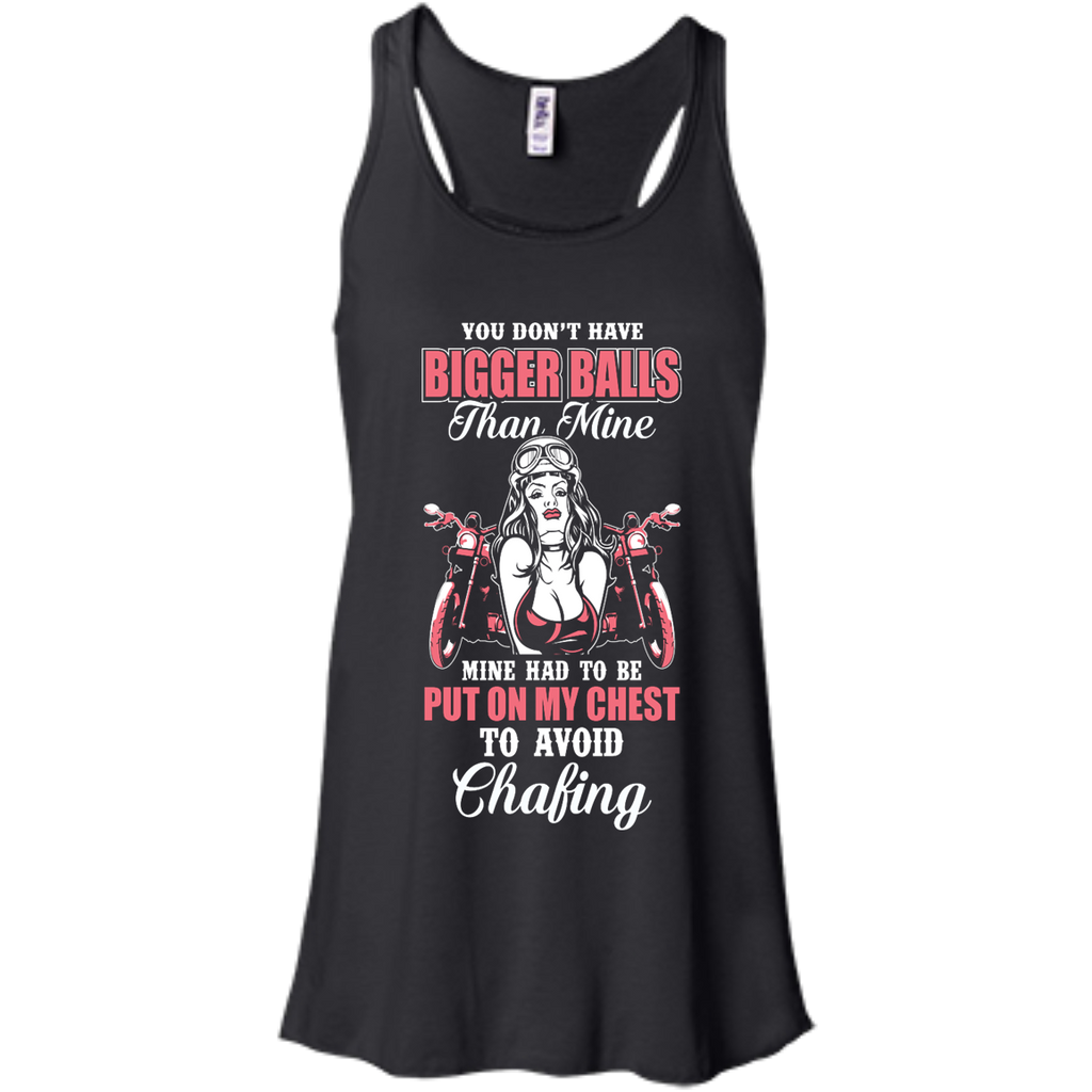 Bigger Balls Flowy Racerback Tank