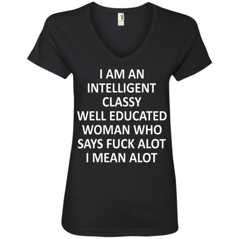 Image of Intelligent Woman V-Neck