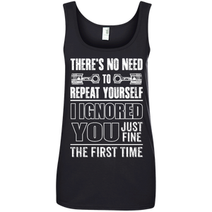 Ladies' Ignored You Fine Tank Top