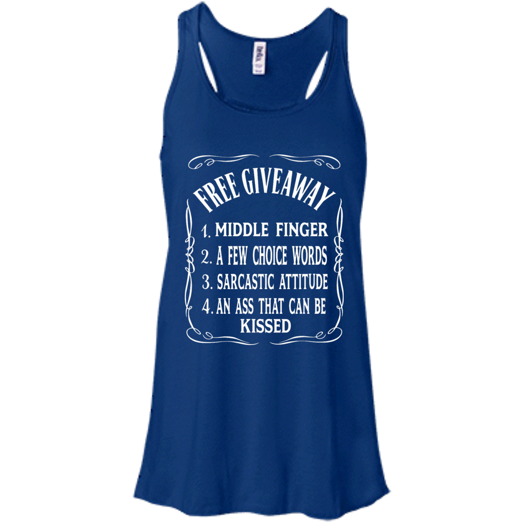 Free Giveaway Flowy Racerback Tank