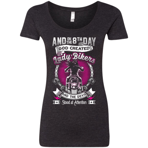 Image of Ladies' 8th Day Scoop Neck Shirt