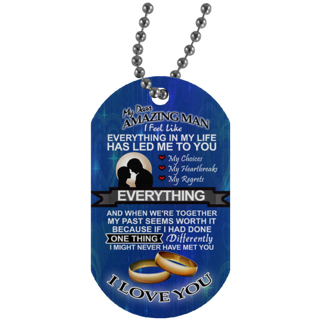 My Dear Amazing Man Necklace