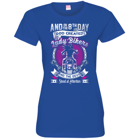 Image of Ladies' 8th Day Fitted T-Shirt